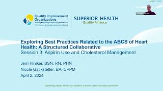 Exploring Best Practices Related to the ABCS of Heart Health: A Structured Collaborative – Session 3