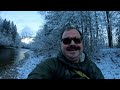 Fliegenfischen im Winter | Große Regenbogenforellen | Indicator Nymphing | Kochen am Wasser