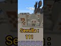 mejores semillas para crafman, mastercraf y Minecraft . #short