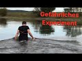 Gefährliches Experiment: Zu Fuß quer durch die Weser - Geht das?