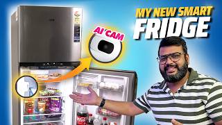 This SMART Fridge Comes with AI CAMERA - IFB Smart Refrigerator Review!!