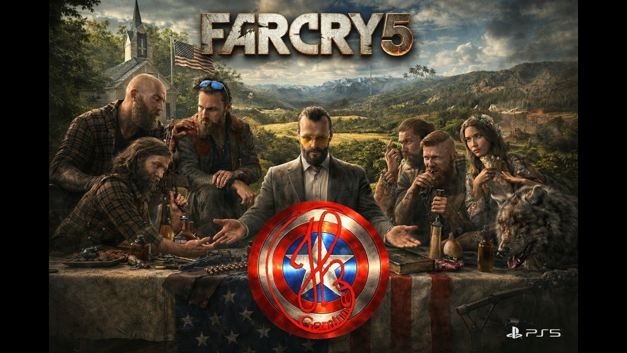 🎮🔴 FARCRY 5 PT-BR🇧🇷 I Ps5🕷#10 (Este é pior que o outro) 🔴