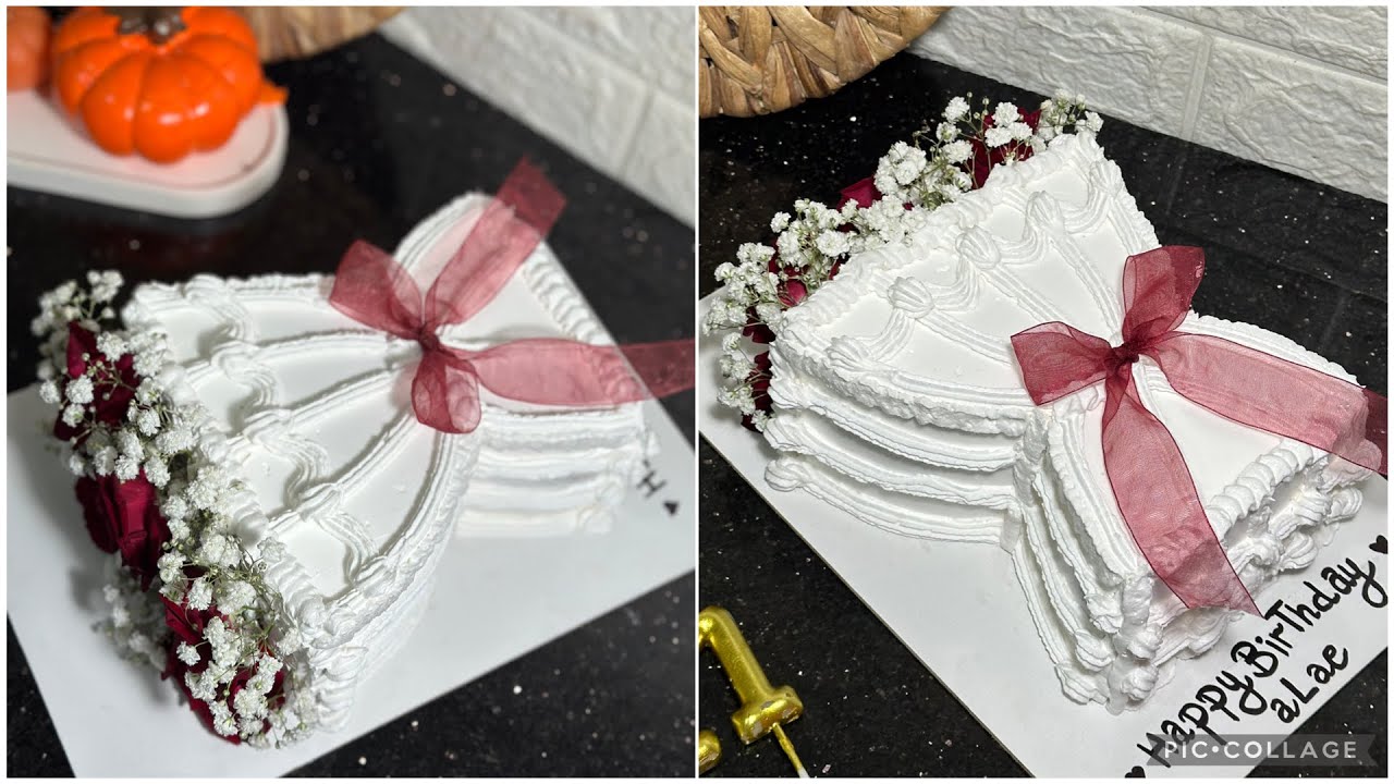 كوموند كيك باقة الورود توندونس 2025 طريقة سهلة ومفصلة مع سعر البيع تتعلموا باطل مع الشاف اية ❤️😍