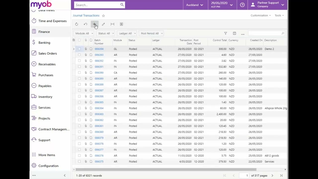 MYOB Acumatica Training - Finance - Subaccounts