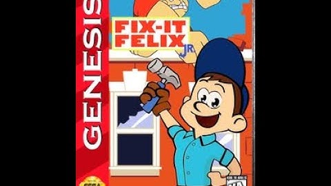 Fix-it Felix Jr  GENESIS ou Mega Drive