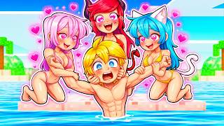 Intrappolato Nella ZATTERA Dell'Amore Su Minecraft!