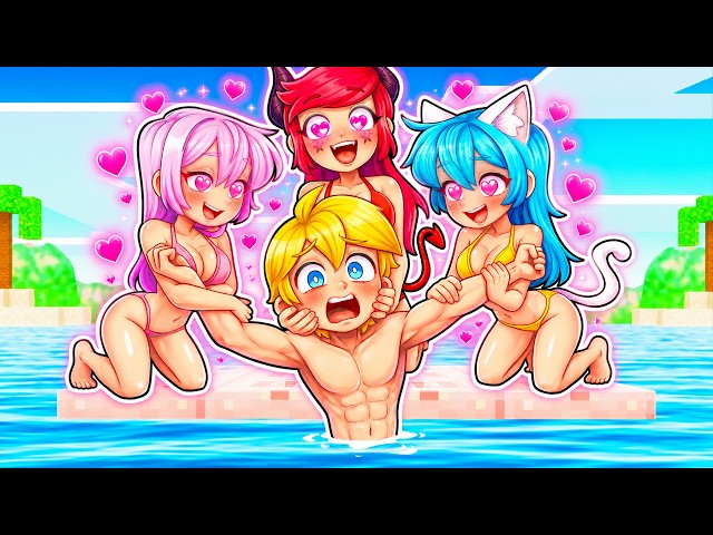 Intrappolato Nella ZATTERA Dell'Amore Su Minecraft!