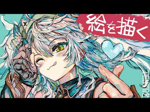 【活動再開目指して】絵を描くよ！！ベンチマークテスト配信 第8回【#鴨見カモミ／CAMOMI Camomi】