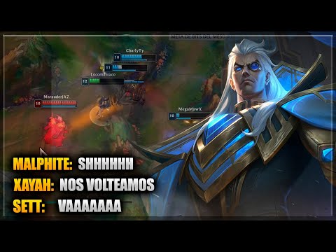 ESTA INCREIBLE JUGADA TERMINO EN UNA CUADRA *Para el otro equipo* - League Of Legends