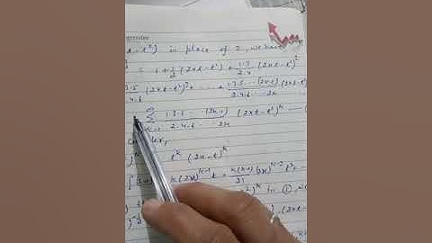 Generating function for Pn (x) Bsc2nd