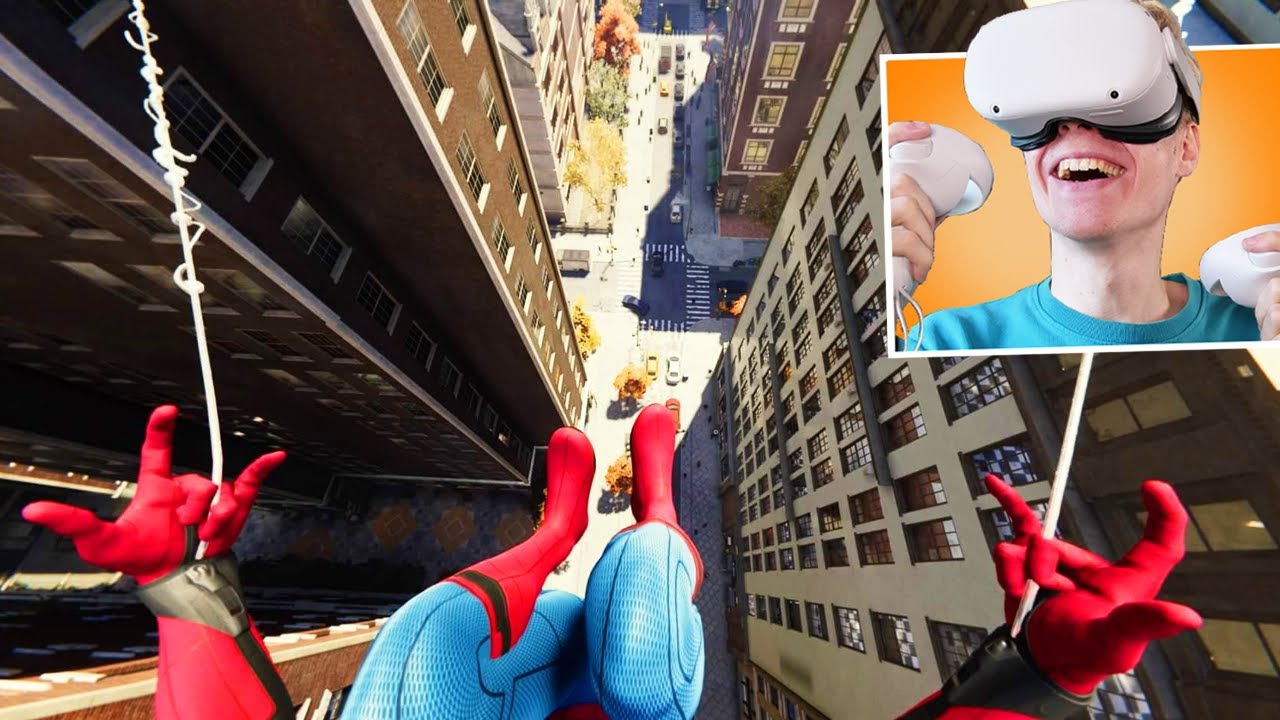 This Spider-Man Game is AMAZING! (Oculus Meta Quest 2)