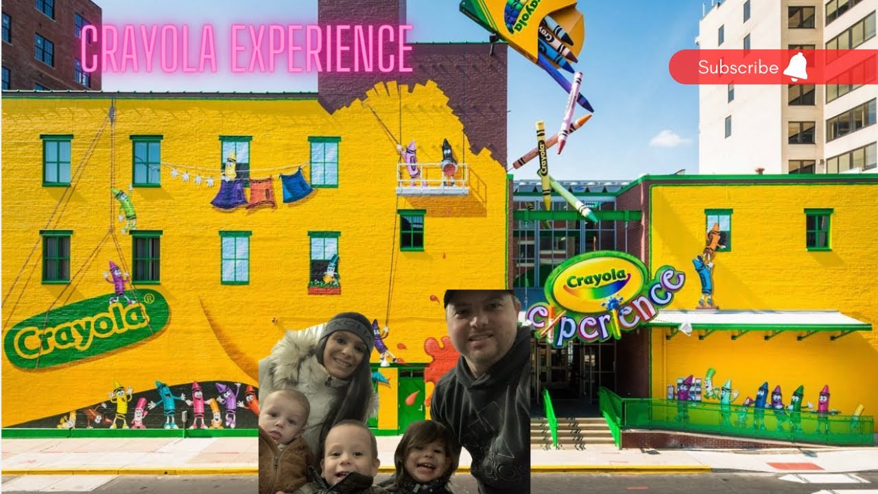 We Saw The Worlds Largest 1500 LBS Crayon | Crayola Experience | Easton, PA