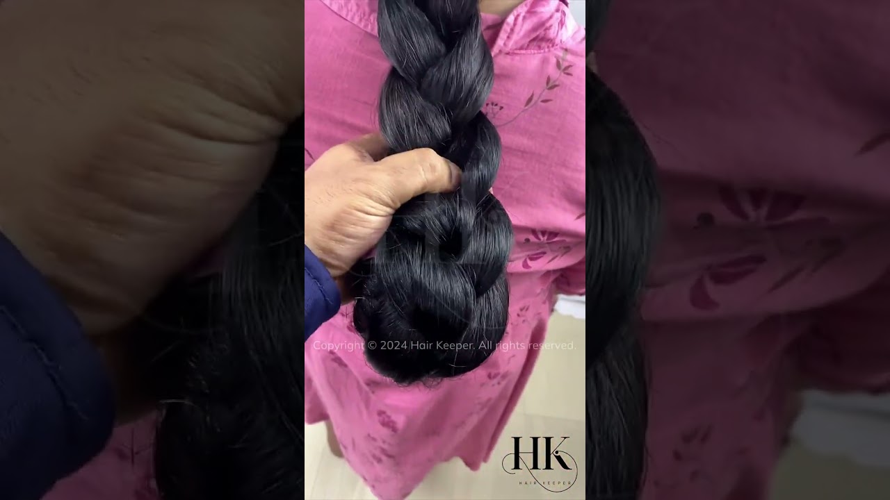 Is This Hair or Rope? OMG! Measuring the EPIC Length & Thickness of Ganga's Massive Folded Braid