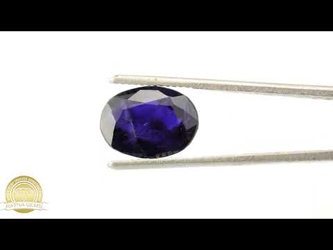 Iolite Stone 3.66 Carat (Kaka Neeli Stone) 4 Product Video for: Iolite Stone 3.66 Carat (Kaka Neeli Stone)