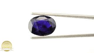 Product Video for: Iolite Stone 3.66 Carat (Kaka Neeli Stone)