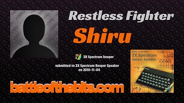 Shiru - Restless Fighter [ZX Spectrum beeper]