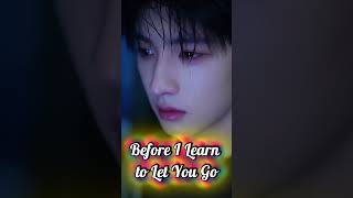 Before I Learn to Let You Go Beautiful vibe sad love song💖#emotional #music #song #sad