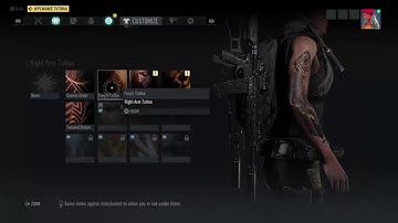 Tom Clancy Ghost Recon Character creation