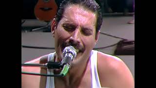 Queen - Bohemian Rhapsody | Live Aid | 4K 50FPS Upscale