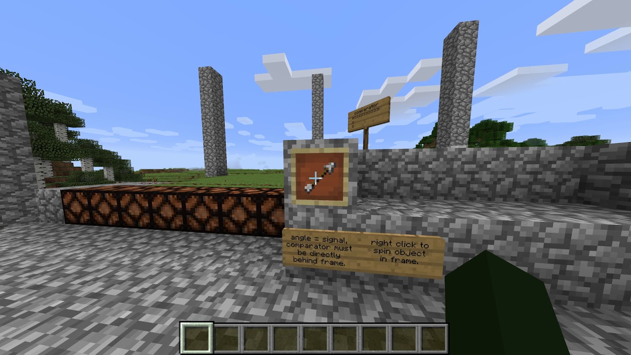 Minecraft redstone dial technology 1.12 - YouTube