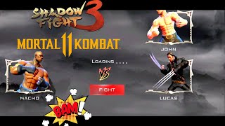 Shadow Fight 3 controls plus Mortal Kombat style equals this game screenshot 2