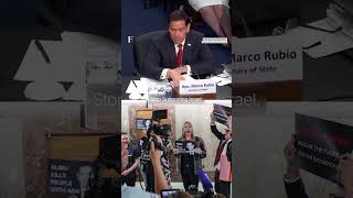 'Stop Supporting Israel': Protesters Heckle Rubio at Senate Committee Hearing