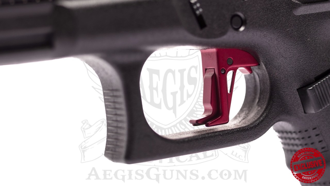 Limited Edition Aegis Glock 19 Gen4 CMC Trigger Amerigo Night Sights ATI Match grade threaded barrel