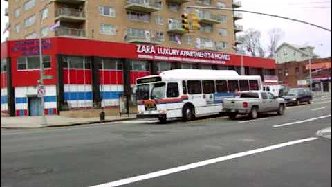 MTA Long Island Orion 05.501 CNG #1447 (ex-#184) on the N6 Limited