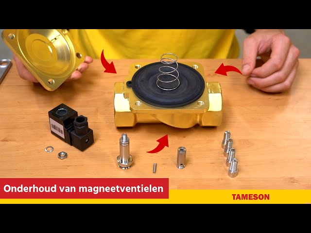 Checklist onderhoud magneetventiel I Tameson