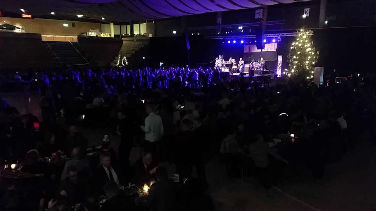 Den store 80'julefrokost 2015 i Arena Randers - YouTube