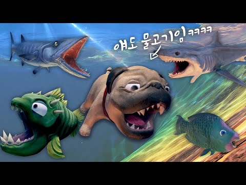 바다 생태계 끝판왕(?) 병맛 강아지?! - 피드앤그로우 피쉬 - 겜브링(GGAMBRING)