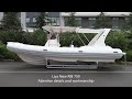 Liya RIB Boat 25 Feet 7.5 meter rigid inflatable boats