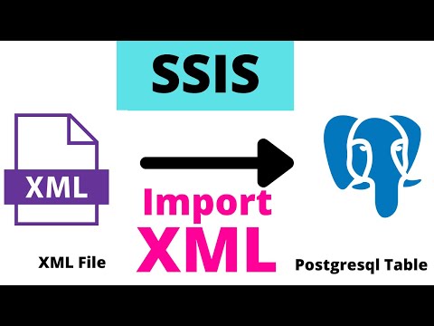 12 Import XML File To PostgreSQL