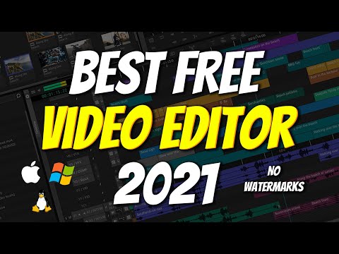 Top 5 BEST FREE Video Editing Software 2021 (No Watermarks)