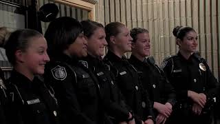 Burlington police welcome first majority-female class in department history