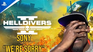 Sony Cancels Helldivers 2 PC PSN 150k Negative Reviews (We're Sorry) Stella Blade SOLD OUT