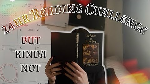 ✨How much can I read in a day off work | 24 Hour Reading Challenge (kinda)✨