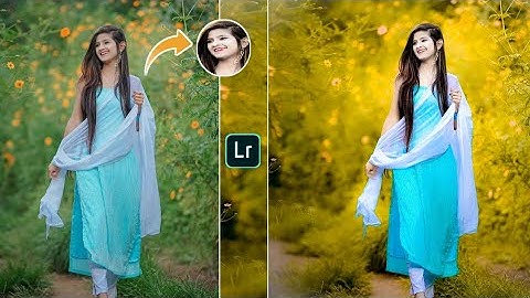 lightroom Photo Editing tricks| lightroom background Editing| yellow background Colour change