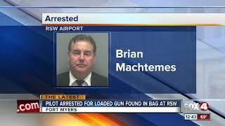 RSW pilot arrested for possession of an unlicensed firearm