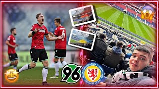 DERBY ODER BÜRGERKRIEG 🧨? HASS & FLIEGENDE SITZPLÄTZE/ HANNOVER 96 VS BRAUNSCHWEIG/ STADIONVLOG 🏟️