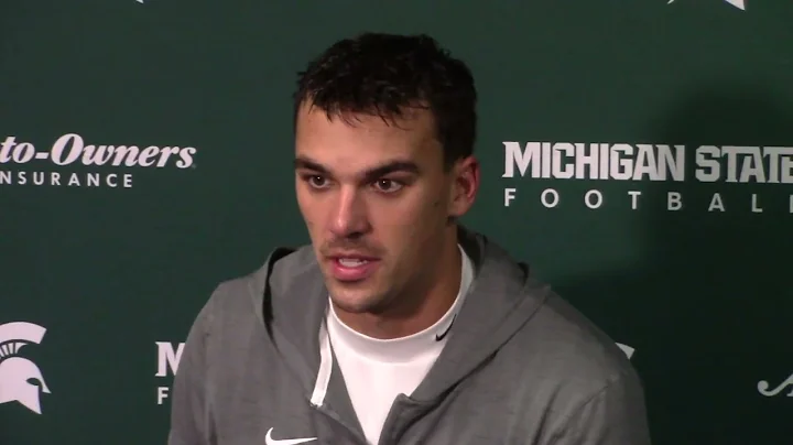 Payton Thorne Michigan State-Maryland Postgame