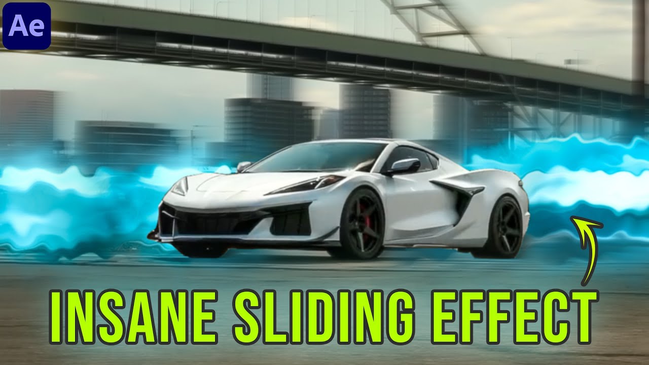 Insane Sliding Car Effect in After Effects - YouTube