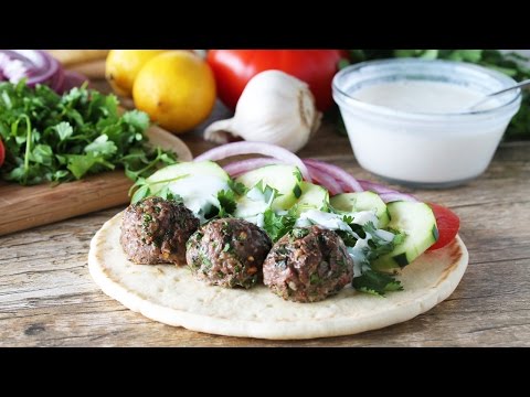 Lamb Meatball Gyros