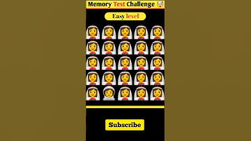 Memory Test🤯🤯|| Find The Odd Emoji out ||Emoji Puzzle Quiz || part 2 || #shorts #quiztime