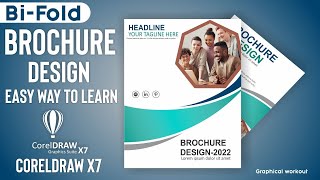 Bi-Fold Brochure Design Templates Tutorial #10 | CorelDraw | Amazing Tricks | Graphical Workout.