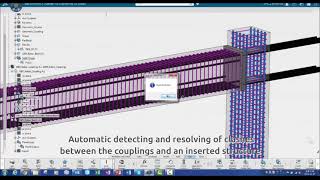 [3DEXPERIENCE] Automatic rebar clash detection and adjustment