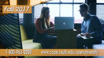 CSULB Fall 2017 Open University Spot