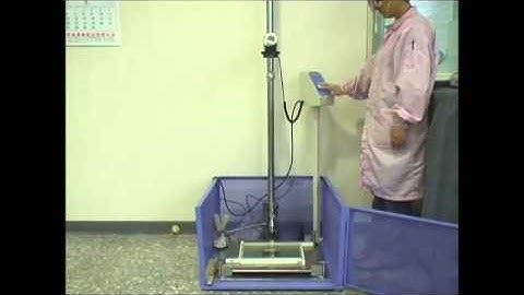 Monitor Glass Drop test