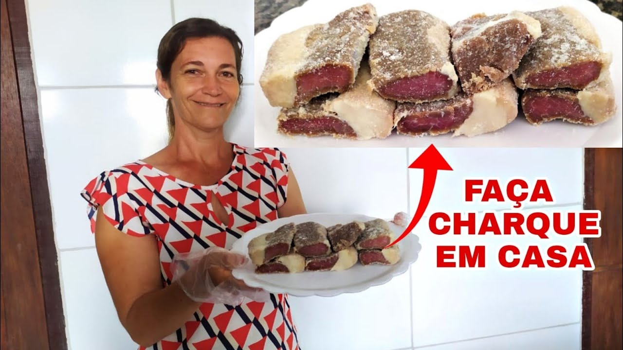 COMO FAZER CHARQUE (CARNE DE SERTÃO, JABÁ, CARNE SECA)