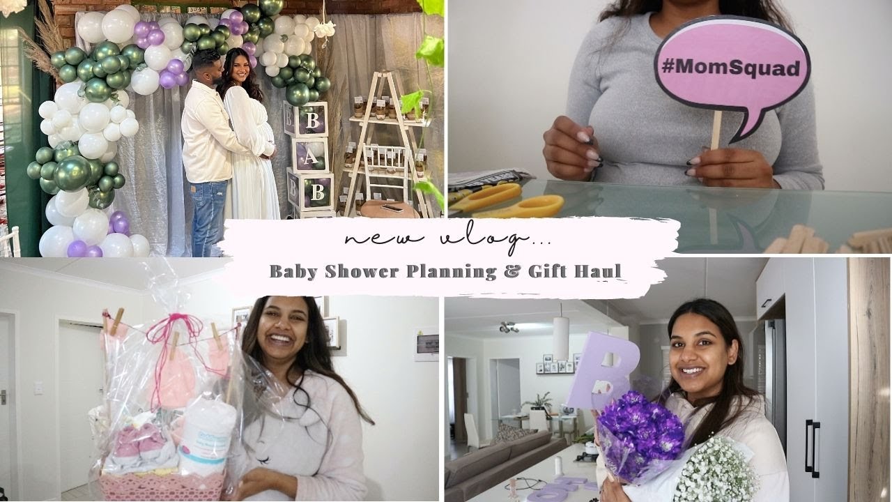 Vlog: Baby Shower Planning & Gift Haul